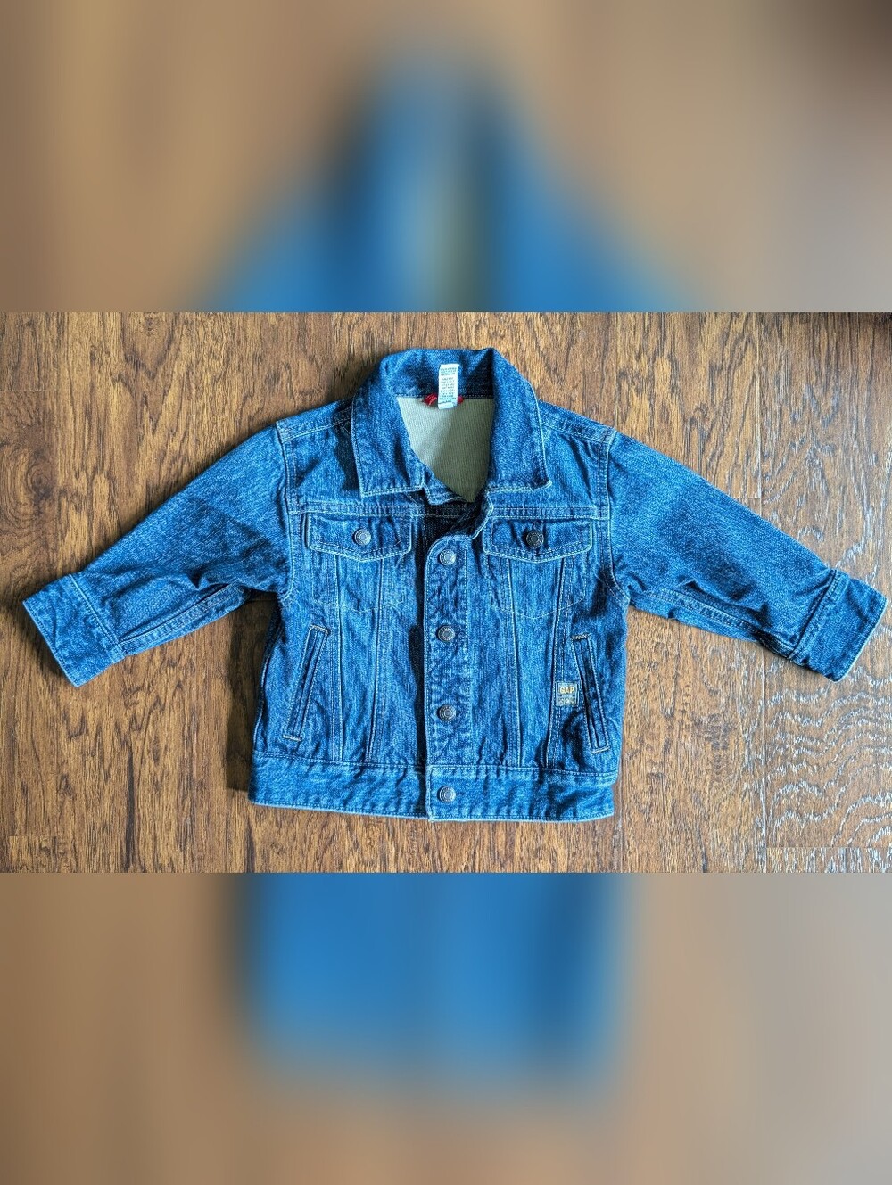 Baby GAP Classic Blue Denim Jacket Size 2t